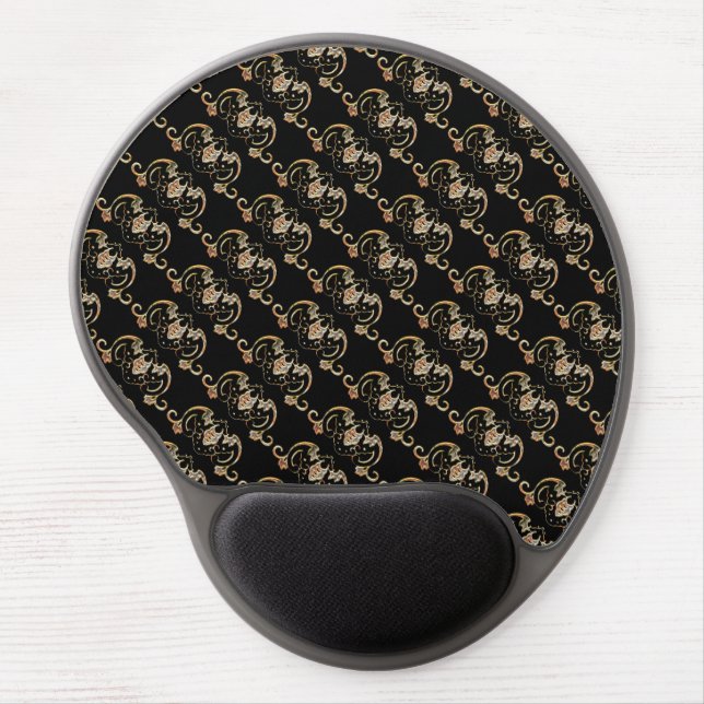 Bat Chinese Symbol Gel Mouse Pad (Front)