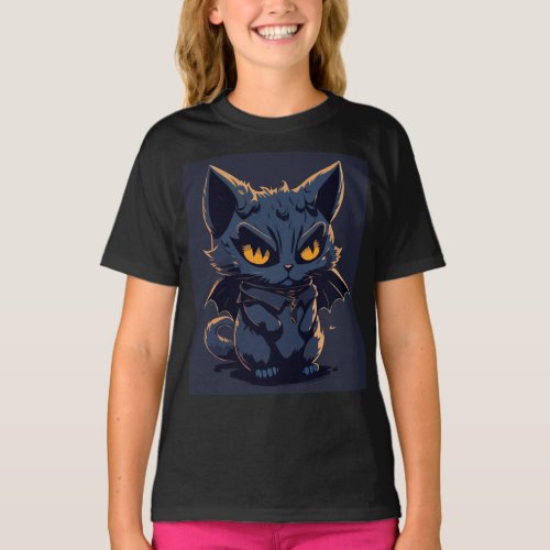Bat Costume Cat T_Shirt