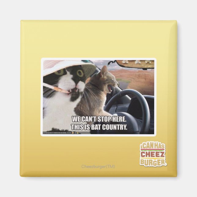 Bat country magnet (Front)