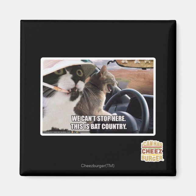 Bat country magnet (Front)