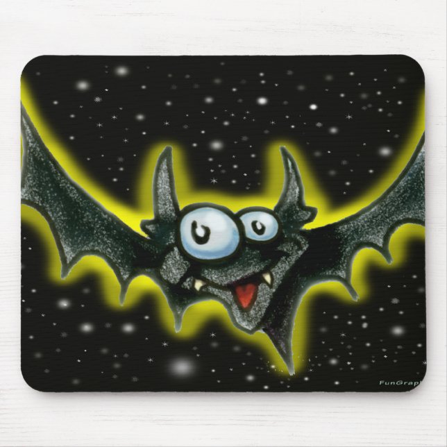 Bat - Customized Mouse Pad (Front)