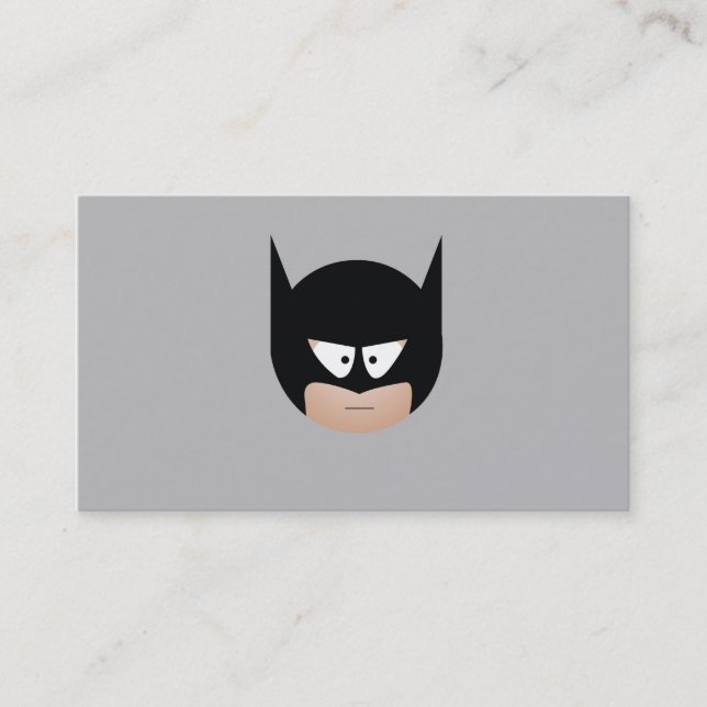 bat face business cards (Front)