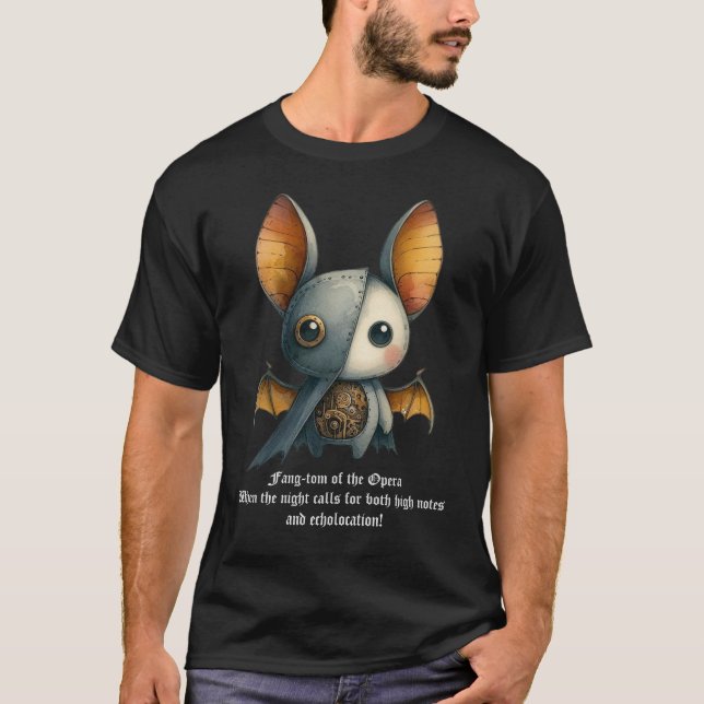 Bat – Fang-tom of the Opera T-Shirt (Front)