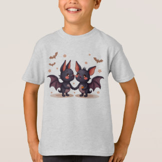 Bat friends we met on Halloween T-Shirt