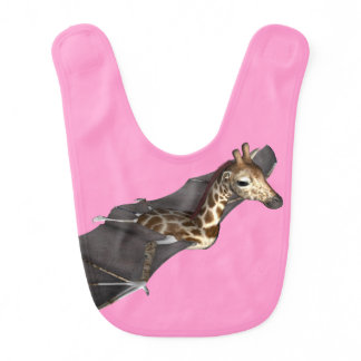 Bat Giraffe Hybrid Baby Bib