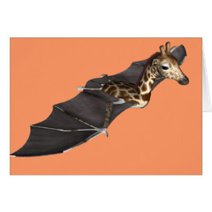 Bat Giraffe Hybrid Cards