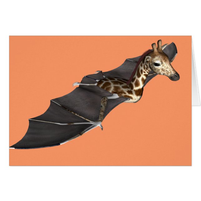 Bat Giraffe Hybrid Cards (Front Horizontal)
