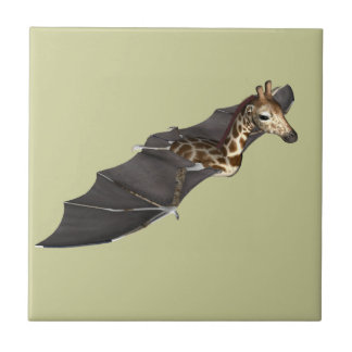 Bat Giraffe Hybrid Ceramic Tile
