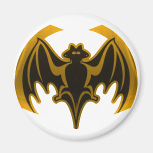 Bat Gold The MUSEUM Zazzle Gifts Magnet