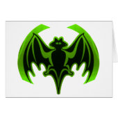 Bat Green MUSEUM Zazzle Gifts (Front Horizontal)