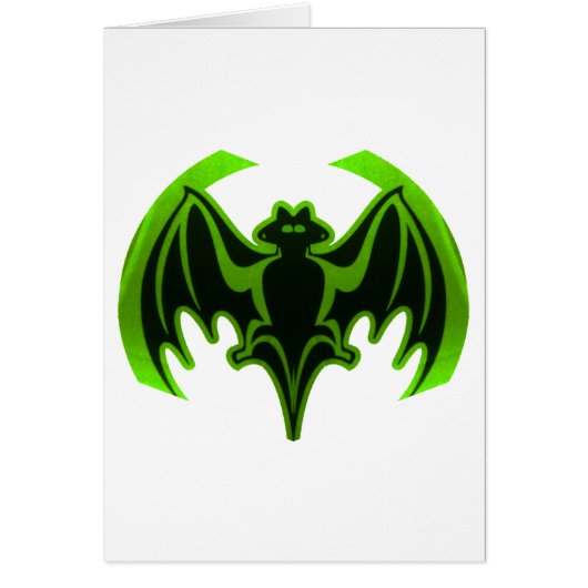Bat Green MUSEUM Zazzle Gifts (Front)