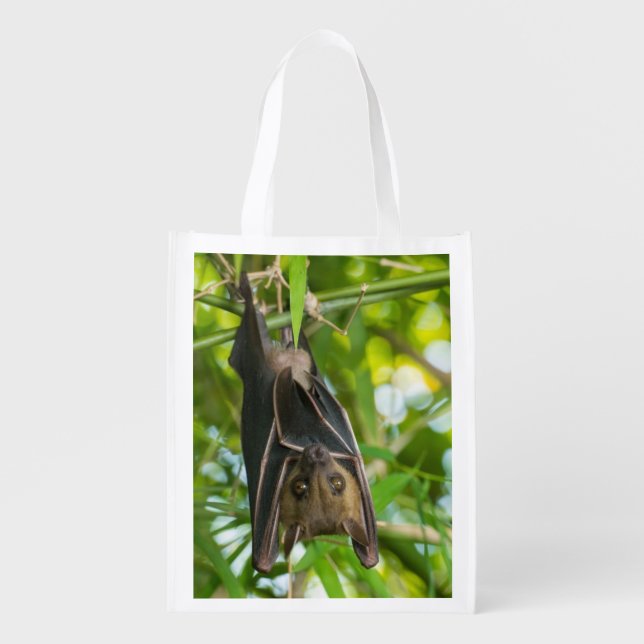 Bat Grocery Bag (Front)