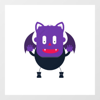 Bat halloween         floor decals