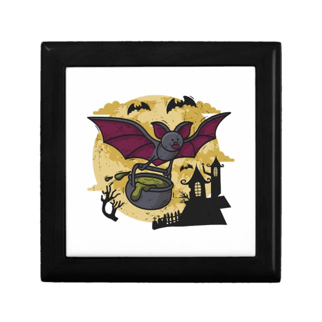 Bat Halloween Gift Box (Front)