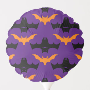 Bat Halloween Pattern Balloon
