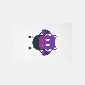 Bat halloween         rug