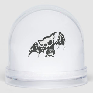 Bat Halloween           Snow Globe
