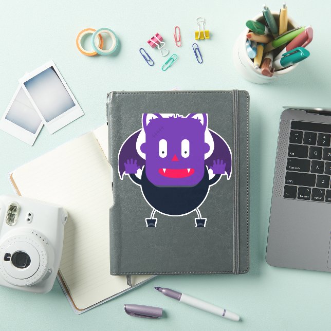 Bat halloween         sticker (iPad Cover)