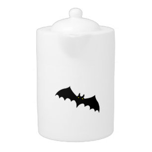 Bat halloween teapot