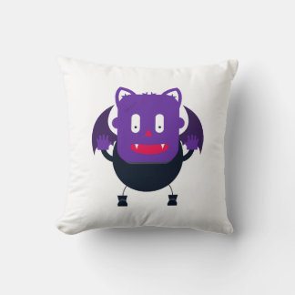 Bat halloween         throw pillow