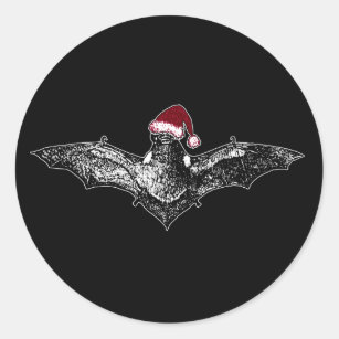 bats in santa hats