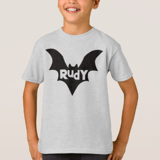 Bat Kids Personalize Halloween T-Shirt