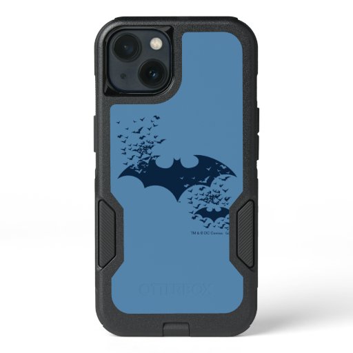 Bat Logo Bursting Into Bats iPhone 13 Case