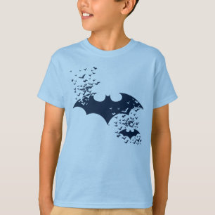 Bat Logo Bursting Into Bats T-Shirt