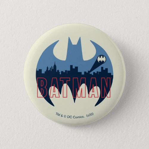 Bat Logo With Gotham  Bat Signal Button