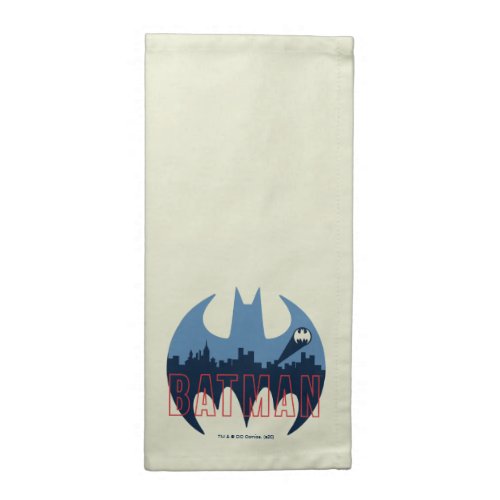 Bat Logo With Gotham  Bat Signal Cloth Napkin