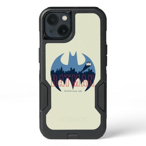 Bat Logo With Gotham & Bat Signal iPhone 13 Case