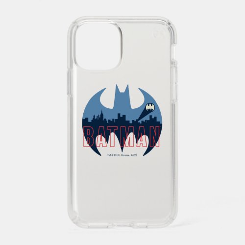 Bat Logo With Gotham  Bat Signal Speck iPhone 11 Pro Case