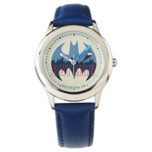 Bat Logo With Gotham  Bat Signal Watch