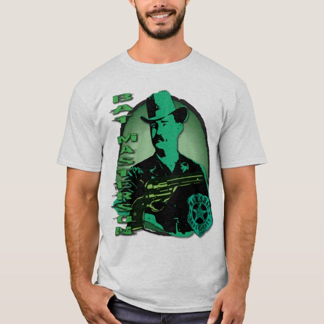Bat Masterson Legendary Lawman T-Shirt (Front)