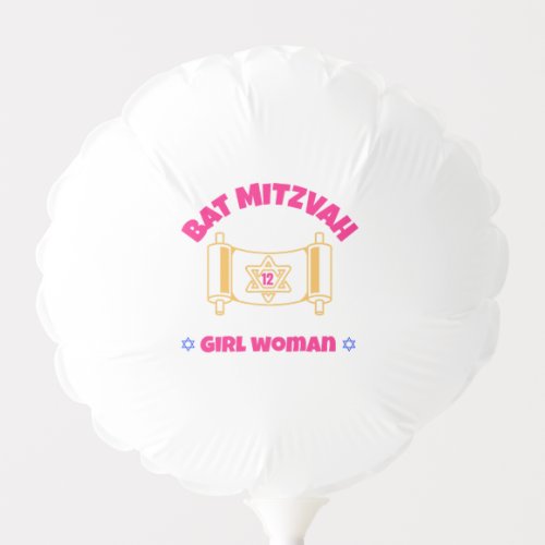 Bat Mitzvah  Balloon