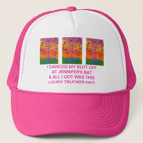 Bat Mitzvah Lousy Trucker Hat GiveAway