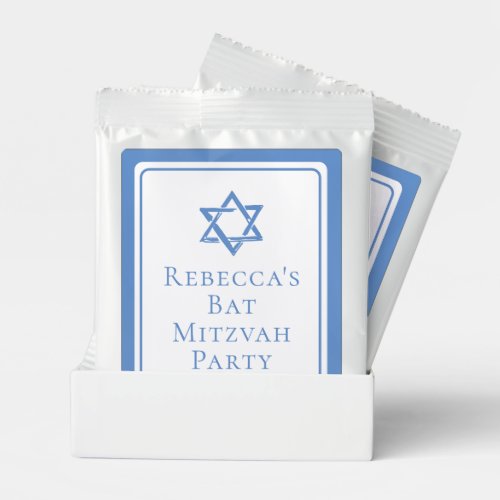 Bat Mitzvah Party Light Blue Star of David