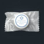 Bat Mitzvah Party Light Blue Star of David Life Saver® Mints<br><div class="desc">This light blue Bat Mitzvah party favor candy has a beautiful,  artistic Star of David drawing at the top. Complete the decor with your personalized name on the mints.</div>