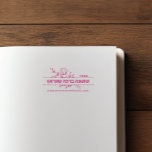 Bat Mitzvah Personalized HEBREW Book Stamp<br><div class="desc">This self-inking stamper is a terrific - and practical gift for the lucky Bat Mitzvah girl who just received a library's worth of Books and Seforim. Choose your ink color - (why not be daring with pink instead of ordinary black!) and personalize it yourself (in under a minute) - with...</div>