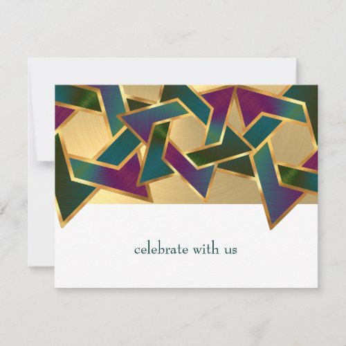 Bat Mitzvah Purple Teal Star of David on Any Color