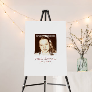 Bat Mitzvah Sign In Party Board