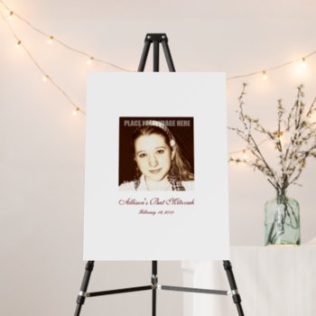 Bat Mitzvah Sign In Party Board by kitteh03 at Zazzle