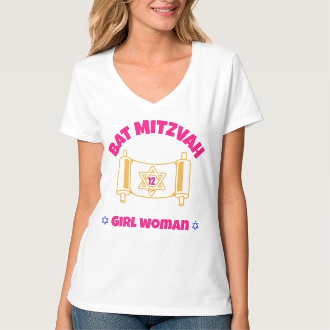 Bat Mitzvah  T-Shirt (Front)