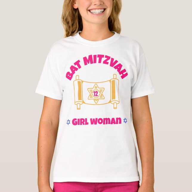 Bat Mitzvah  T-Shirt (Front)