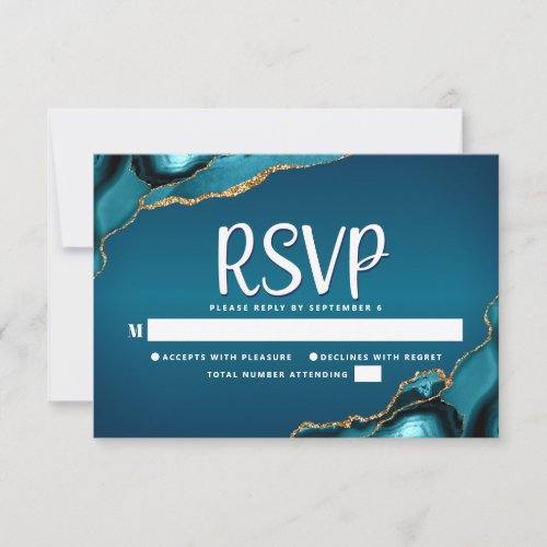 Bat Mitzvah Turquoise Ombre Gold Agate Script
