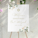 Bat Mitzvah Welcome Signs | Eucalyptus Gilded<br><div class="desc">Looking to take your Bat Mitzvah décor to the next level? Check out our Eucalyptus Greenery Bat Mitzvah Collection! With its lush,  natural aesthetic,  you'll create a celebration to remember. Discover tips and ideas for incorporating these stunning accents into your celebration today! ✨</div>