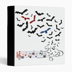 Bat Music Design 2 Binder