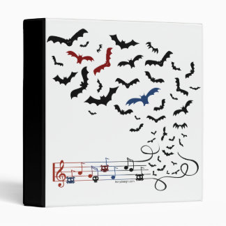 Bat Music Design 2 Binder