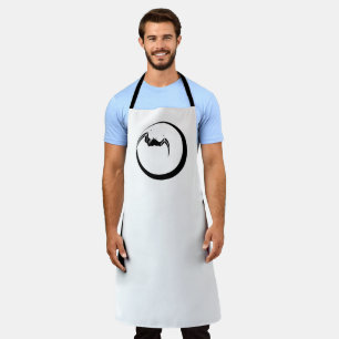 Bat on Moon Apron
