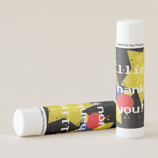 Bat or Bar Mitzvah Game On Lip Balm (Front)